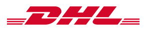 Logo for DHL